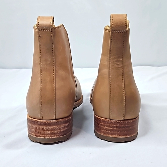 Nisolo Tan Leather Womens Ankle Boots Size 8 - Picture 5 of 8